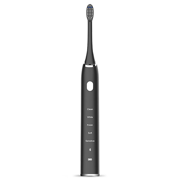 Dentissa Intellibrush Ultrasonic Toothbrush with Bluetooth - Black